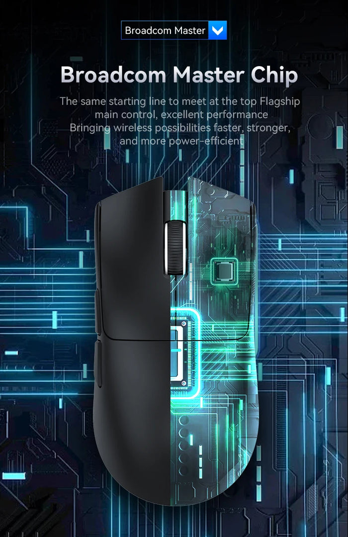 Mouse Attack Shark X11 Bluetooth Wireless Three Mode 2.4G PAW3311